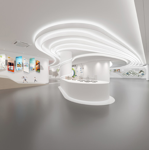 中國紹興興發(fā)集團(tuán)展廳設(shè)計全景案例